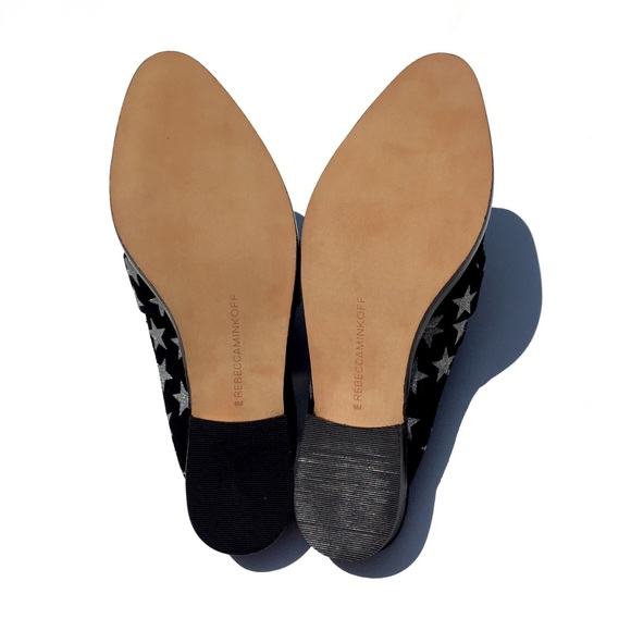 2 x 🎉Host Pick🎉 Rebecca Minkoff Suede Star Slip ons - Picture 2 of 8